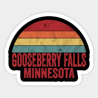 Vintage Gooseberry Falls State Park Minnesota Sticker